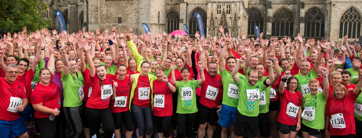 Over 1,100 runners cross the finish line at this year’s Michelmores 5k Charity Run