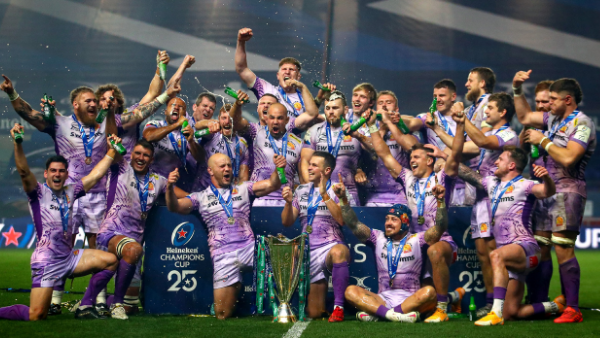 Congratulations to the Exeter Chiefs on winning their first European and Premiership double