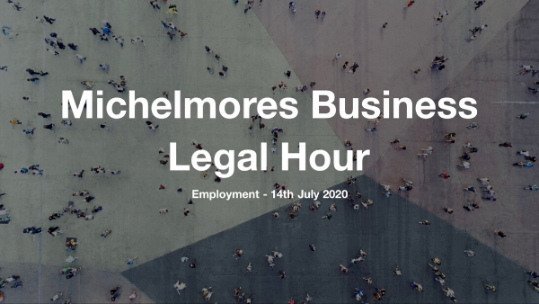 Webinar – Business Legal Hour: Employment 14 July 2020