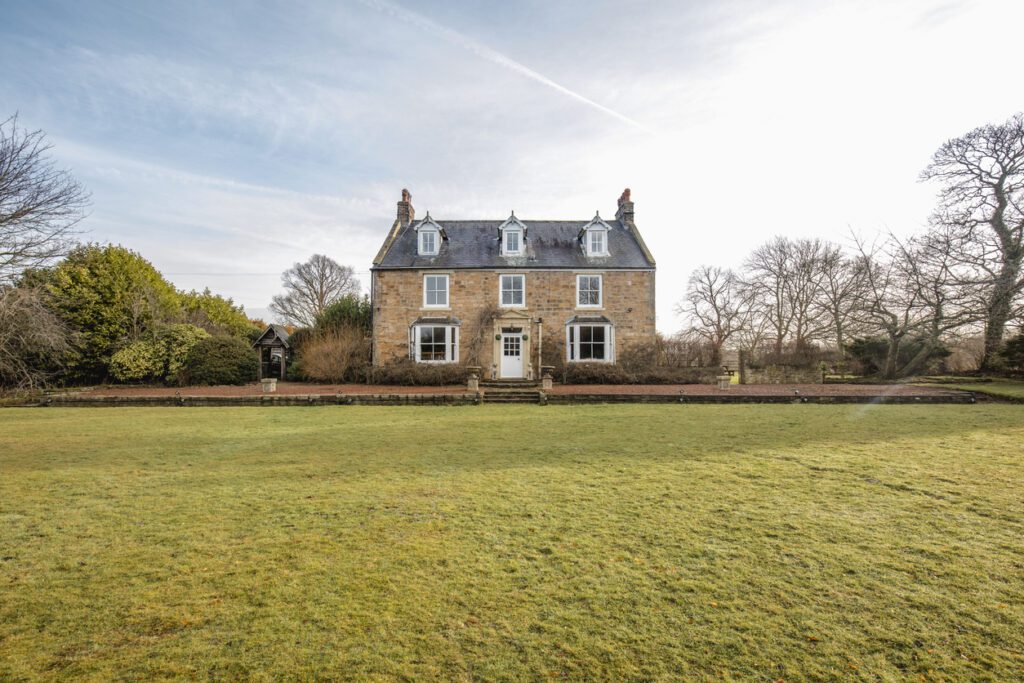 Exterior of a Country House