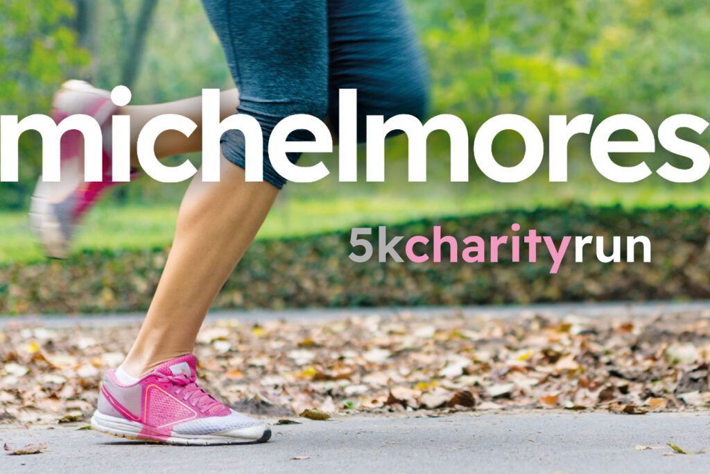 Charity run banner