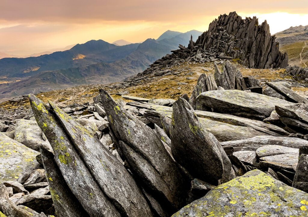 Rocks in Snowdonia