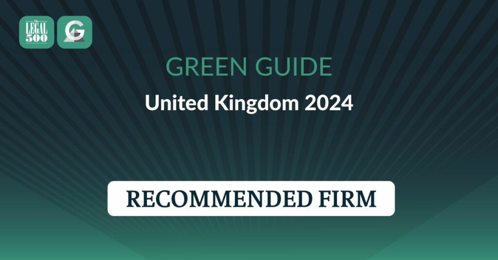 Michelmores recognised in Legal 500 Green Guide 2024