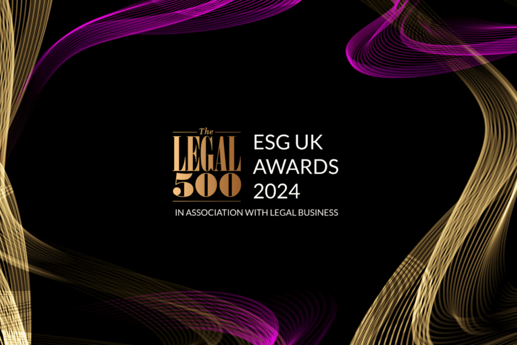 The Legal 500 ESG UK Awards 2024