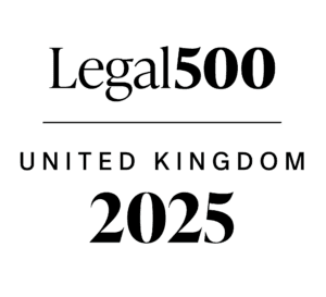 Legal 500 UK 2025 Logo