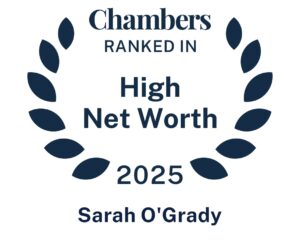 Sarah O'Grady Chambers HNW 2025 Logo