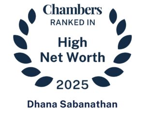 Dhana Sabanathan Chambers HNW 2025 Logo