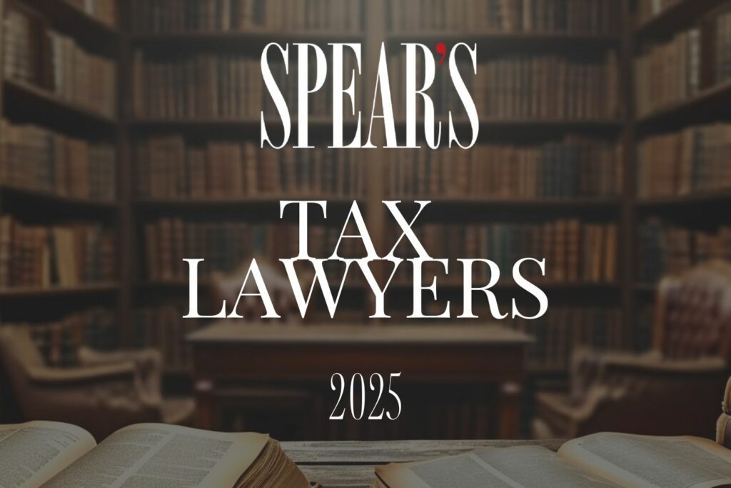 2025 Spear’s Tax & Trust Advisers Index