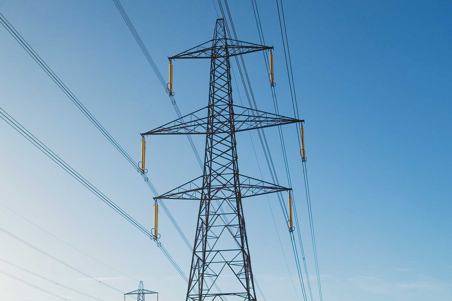National grid pylon