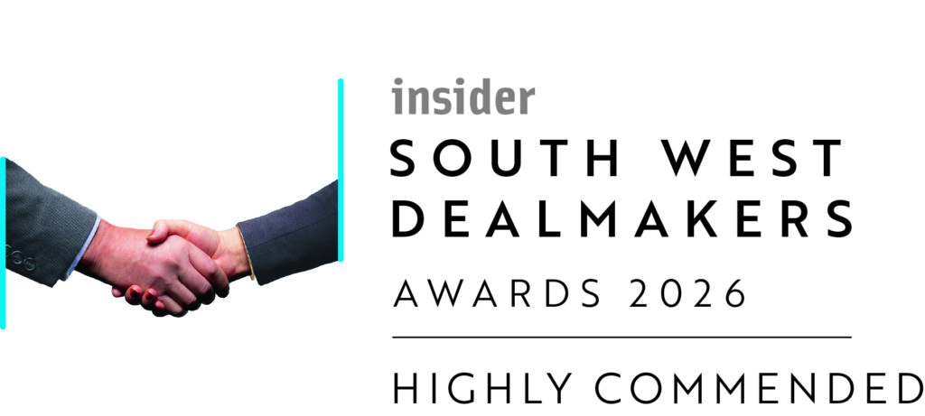Insider South West Dealmakers Awards 2026 Highly Commended Logo