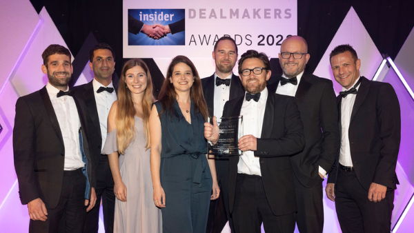 Michelmores transaction named Deal of the Year at Insider South West Dealmakers Awards 2022